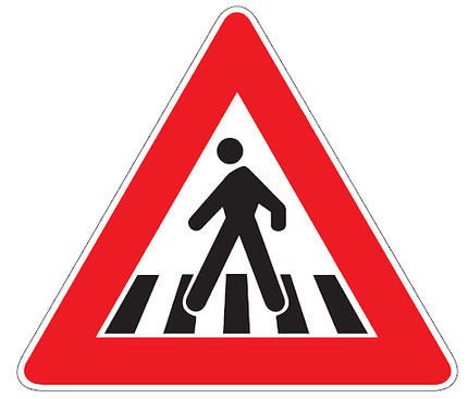 crosswalk sign